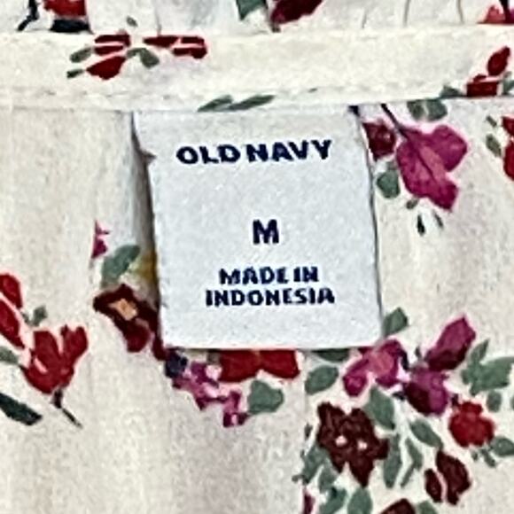 Old Navy Polyester Dress w/ Ruffled Hem Size M - Picture 5 of 5